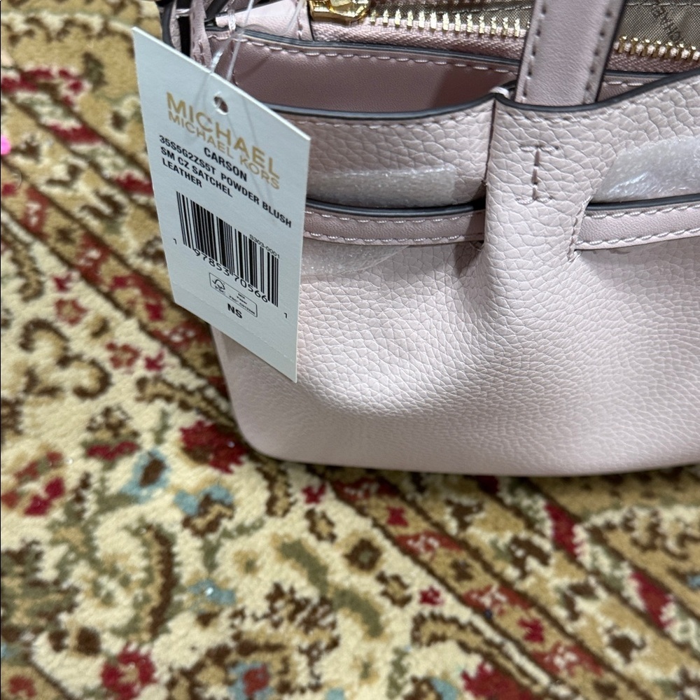 Michael Kors dusty rose Satchel with Gold Accents - Picture 9 of 9